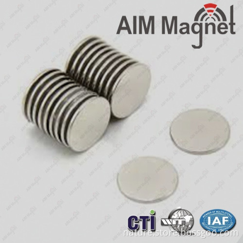 Disc 10mm x 0.5mm Neodymium Magnet n48